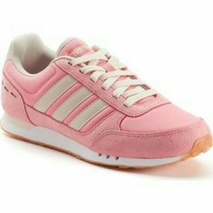 Adidas Pink + Bone Neo City Runner Sneakers EUC